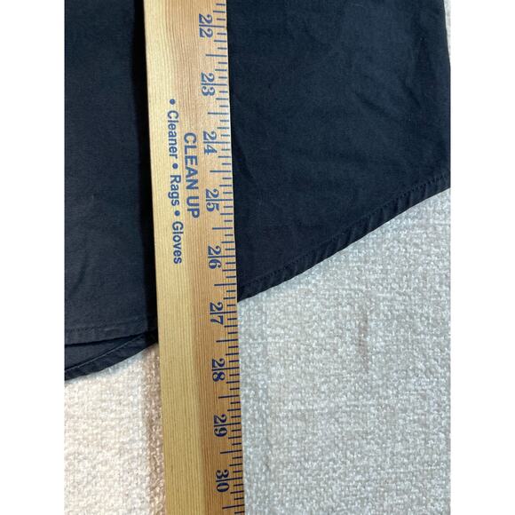 Wyoming Traders Men’s Small Black Long Sleeve Button Front Collared Ranch Shirt - Picture 5 of 6